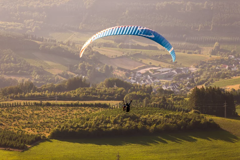 Gleitschirm Tandemflug am Stüppel
